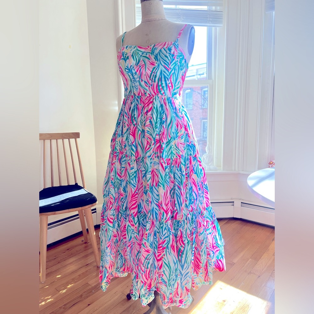 Lilly pulitzer midi dress